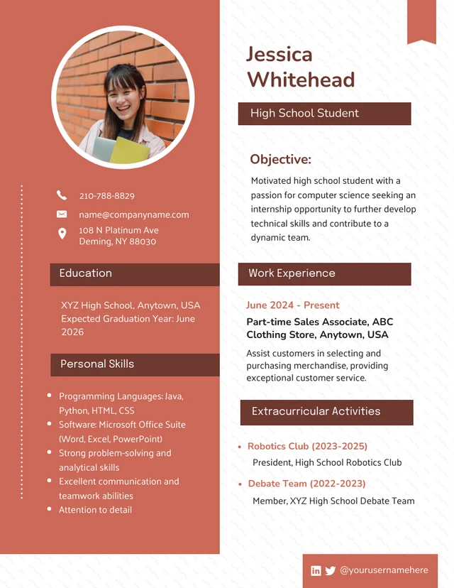 Professional Resume Template 2